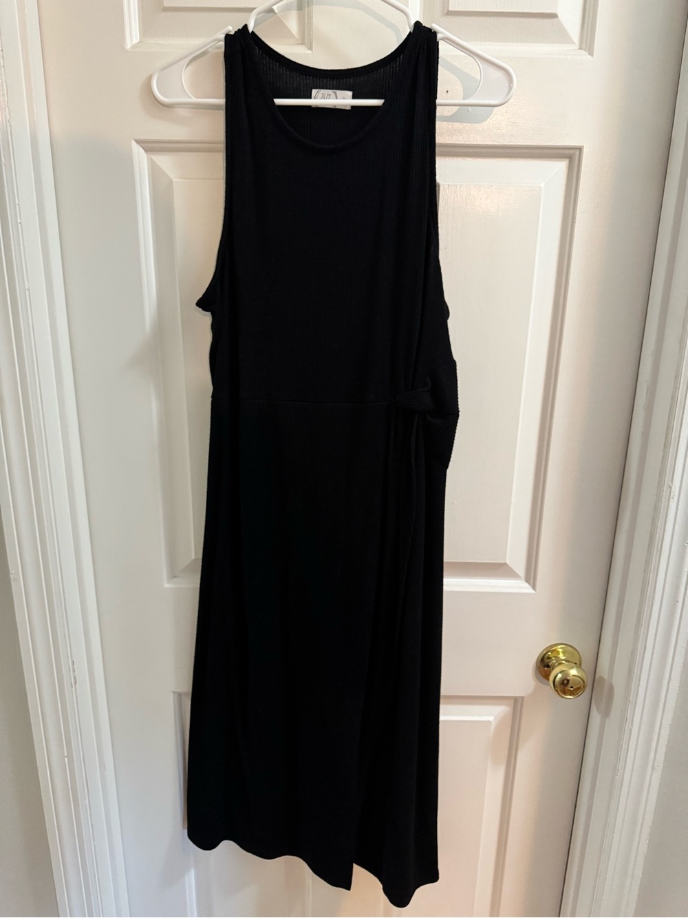 Black Sleeveless Midi Dress - Brand: Maurices